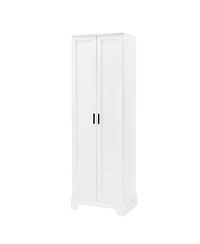 Storage Cabinet with Two Doors for Bathroom, Office, Adjustable Shelf, Mdf