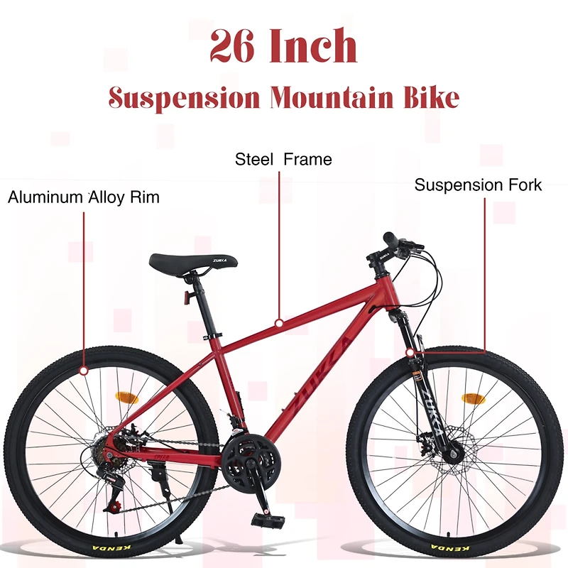 Streamdale 24 Speed 26" Mountain Bike