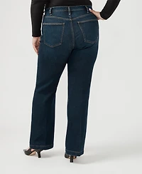 Silver Jeans Co. Plus Highly Desirable High Rise Trouser Leg