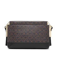 Calvin Klein Bianca Signature Adjustable Crossbody Bag