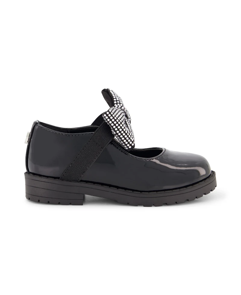 Jessica Simpson Toddler Girls Aubrey Bow Slip on Shoe