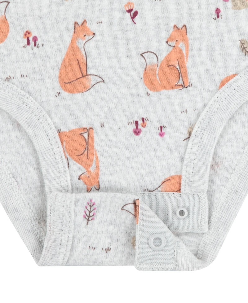 Huggies Baby Girls Crew Tee, Bodysuit and Pants, 3-Piece Set