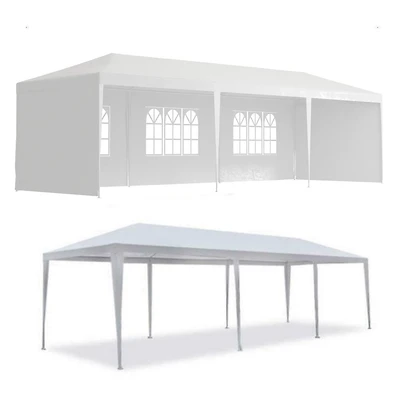 Streamdale 10x30' Outdoor Gazebo Tent with Sidewalls