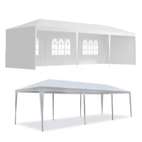 Streamdale 10x30' Outdoor Gazebo Tent with Sidewalls