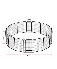 Streamdale Heavy-Duty 16-Panel Dog Playpen