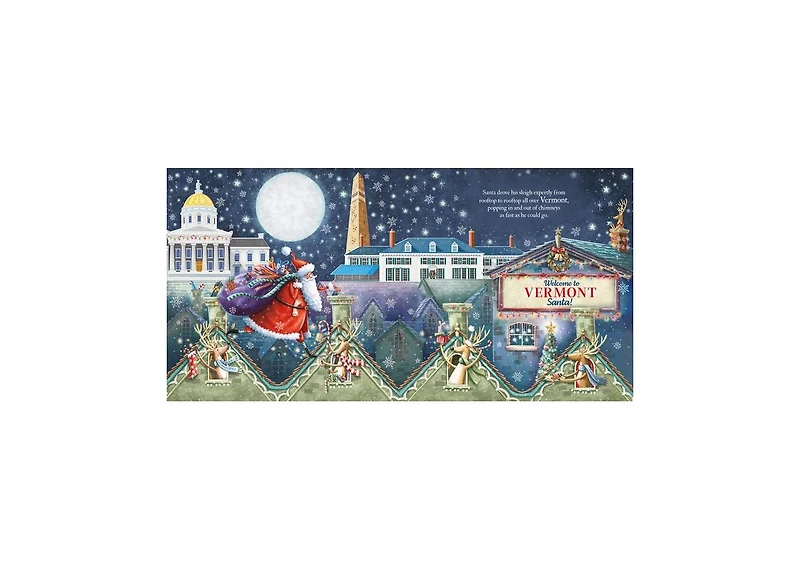 Barnes & Noble Santa Is Coming to Vermont by Steve Smallman
