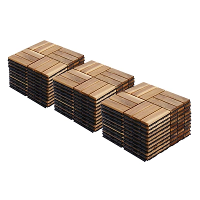 Streamdale 30x 12x12 Deck Tiles for Patio/Balcony