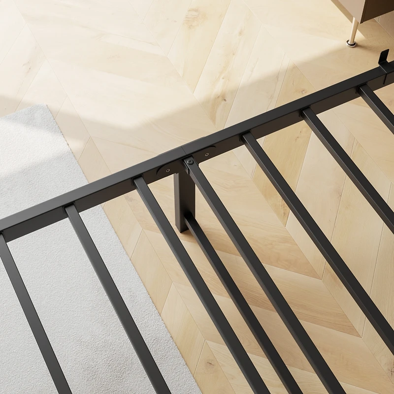 Streamdale Queen Bed Frame with Storage, Charging Station, Noise-Free