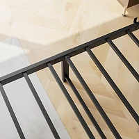 Streamdale Queen Bed Frame with Storage, Charging Station, Noise-Free