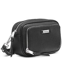 Calvin Klein Zulle Top Zipper Camera Bag with Signature Hang Off