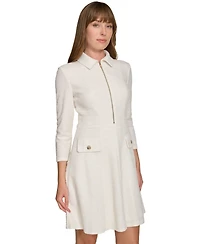 Tommy Hilfiger Petite Sparkle Boucle Shift Dress