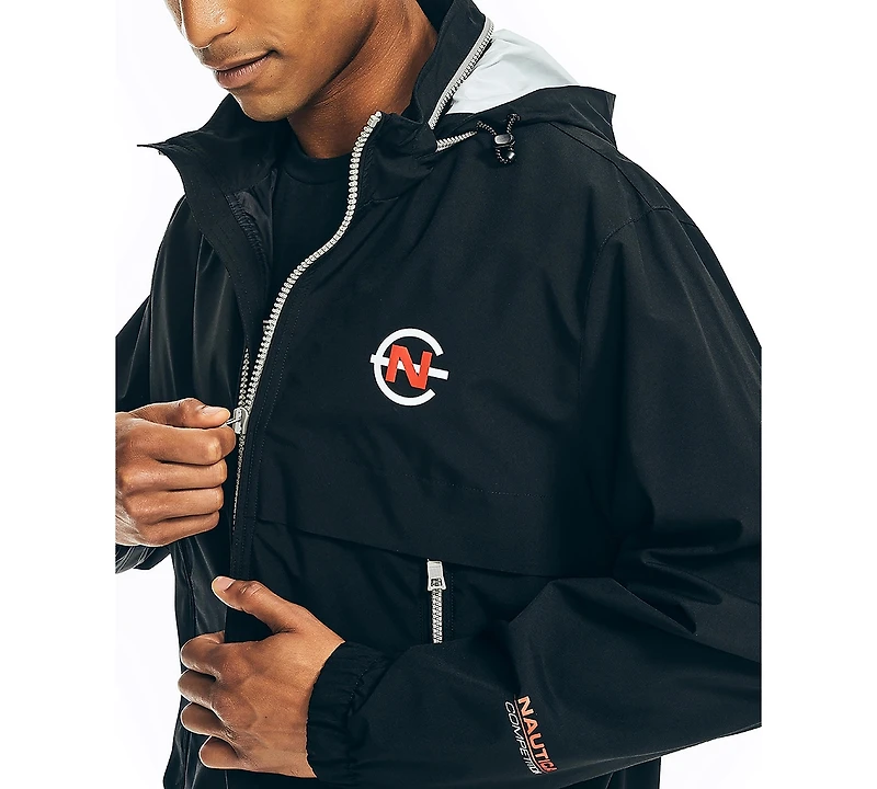Nautica Men's Competition Water-Resistant Full-Zip Jacket