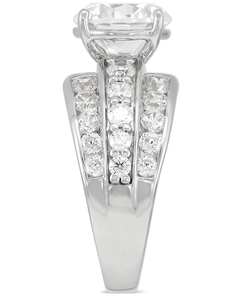 Grown With Love Certified Lab Multirow Engagement Ring (4-1/2 ct. t.w.) 14k White Gold