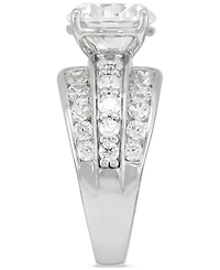 Grown With Love Certified Lab Multirow Engagement Ring (4-1/2 ct. t.w.) 14k White Gold