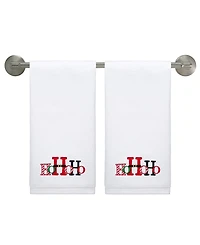 Avanti HoHoHo Cotton Hand Towel Set, 28" x 16"