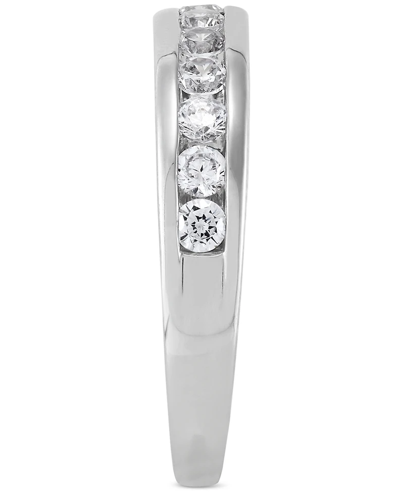 Grown With Love Certified Lab Diamond Channel-Set Band (1/2 ct. t.w.) 14k Gold