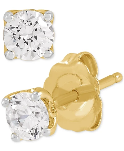 Grown With Love Igi Certified Lab Diamond Stud Earrings (1/2 ct. t.w.) 14k White Gold or