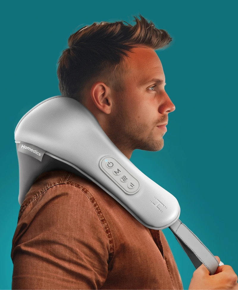 Homedics Hands Free Kneading Neck Shoulder Massager with Heat