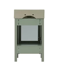 Streamdale Stylish 20" Vanity with Sink and Storage