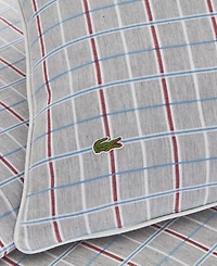 Lacoste Home Racquet Check 3-Pc. Comforter Set, King