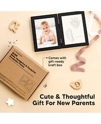 Rune Baby Hand and Footprint Kit Frame, Shower Gifts for Girls, Boys, Newborn Makers