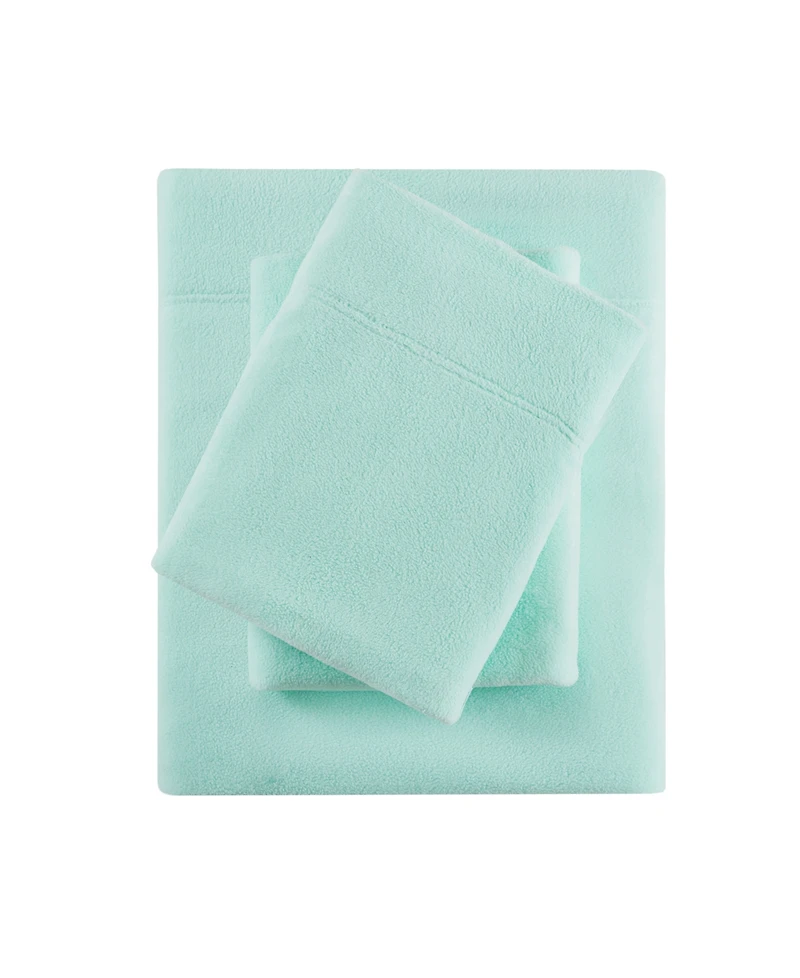 Madison Park Micro-Fleece 3-Pc. Sheet Set