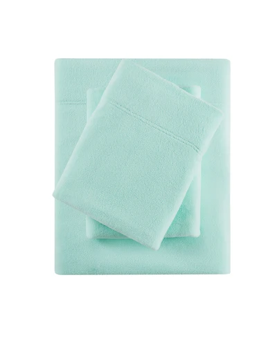 Madison Park Micro-Fleece 3-Pc. Sheet Set