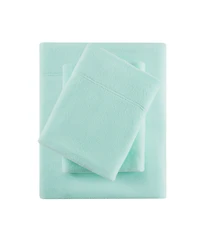 Madison Park Micro-Fleece 3-Pc. Sheet Set