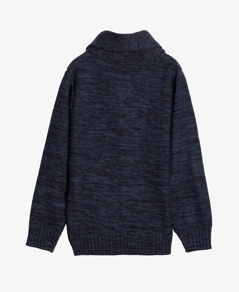 Xray Boys Cable Knit Shawl Cardigan