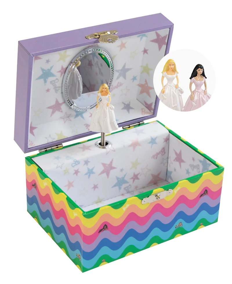 Mele & Co Barbie Musical Ballerina Jewelry Box