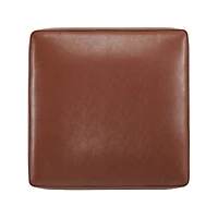 Streamdale Modern Faux Leather Ottoman Comfort, Style, and Versatility
