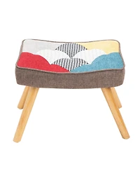 Streamdale Mid Century Rocking Chair with Ottoman