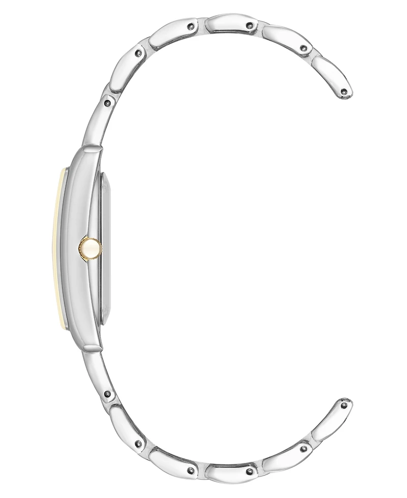 Anne Klein Women's Quartz Contemporary Champagne and Two-Tone Alloy Metal Watch, 24mm