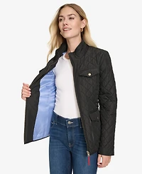 Nautica Jeans Women's Solid Quilted Jacket