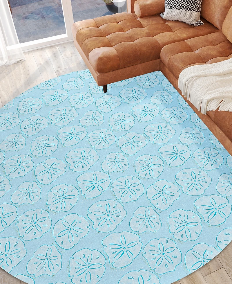 Dalyn Seabreeze Washable SZ10 8'x8' Round Area Rug