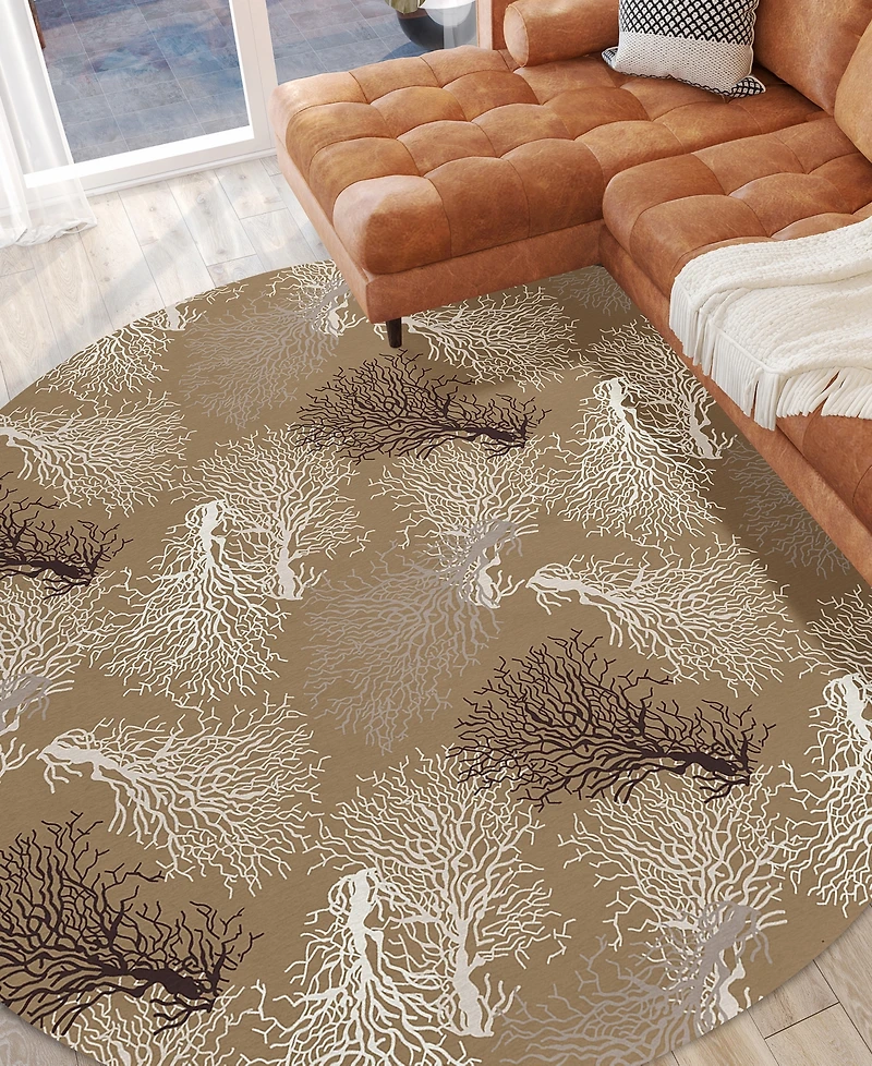 Dalyn Seabreeze Washable SZ3 8'x8' Round Area Rug