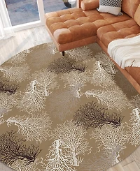 Dalyn Seabreeze Washable SZ3 8'x8' Round Area Rug