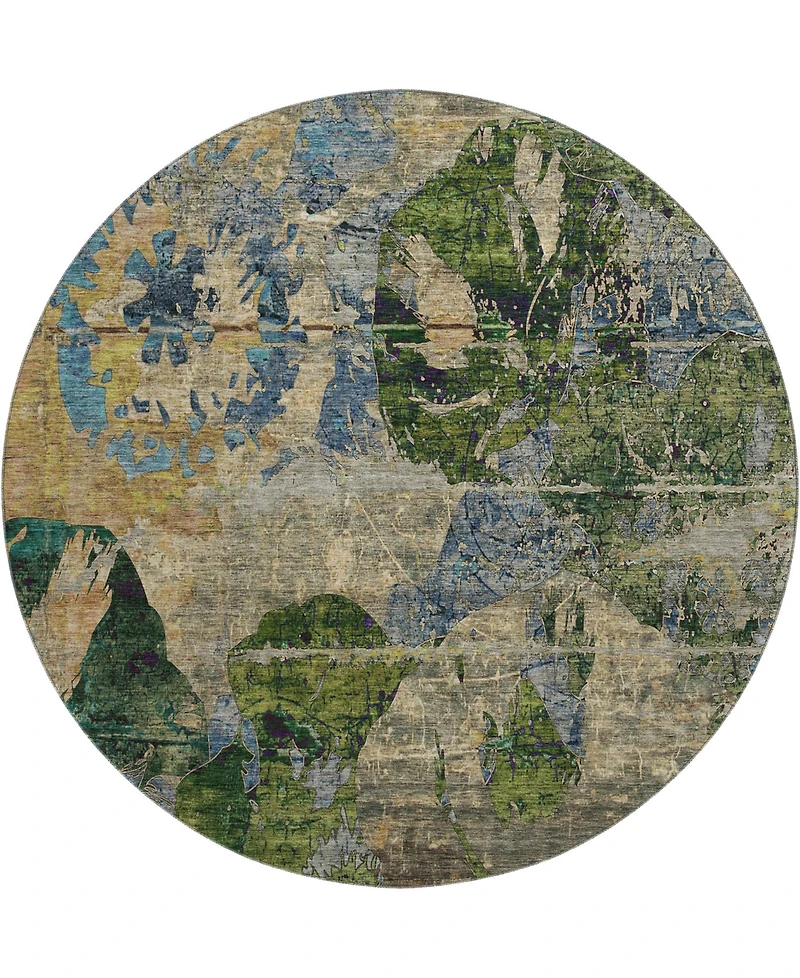 Dalyn Trevi Washable TV15 8'x8' Round Area Rug