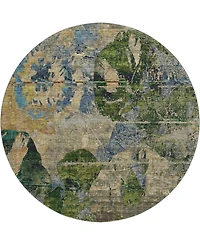 Dalyn Trevi Washable TV15 8'x8' Round Area Rug