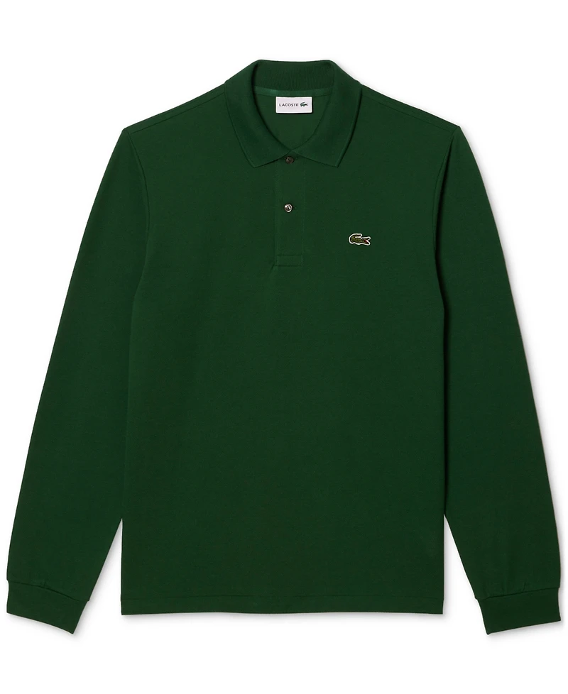 Lacoste Men's Long Sleeve Pique Polo - 132