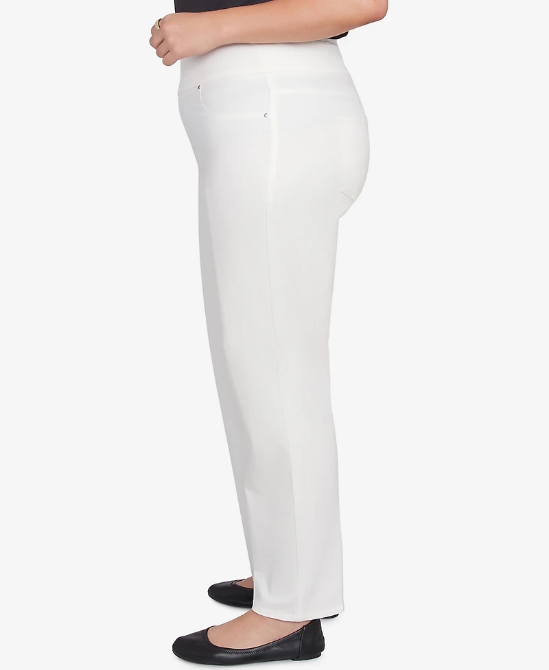 Ruby Rd. Plus Soft Hand Twill Bi-Stretch Pull-On Pants