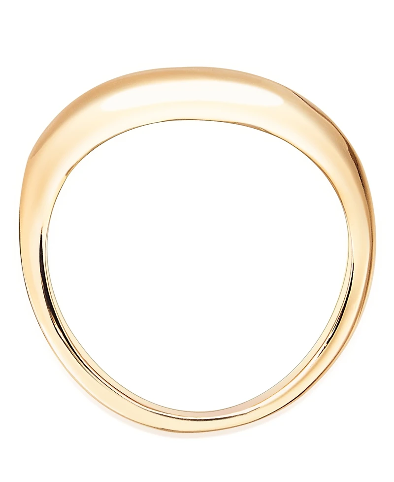 And Now This Gold and Silver Duo Stack Ring