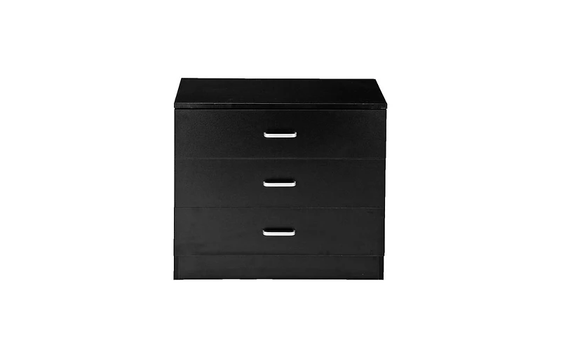 Minimalist 3-Drawer Dresser – Wooden Storage Cabinet for Bedroom, Entryway, or Nursery