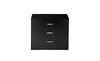 Minimalist 3-Drawer Dresser – Wooden Storage Cabinet for Bedroom, Entryway, or Nursery