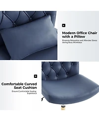 Hulala Home Cyril Modern Office Chair with Sgs International Certified Stainless Steel Gas Spring