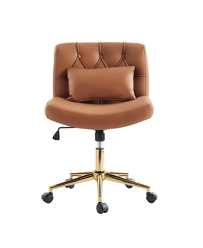 Hulala Home Cyril Modern Office Chair with Sgs International Certified Stainless Steel Gas Spring