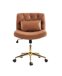 Hulala Home Cyril Modern Office Chair with Sgs International Certified Stainless Steel Gas Spring