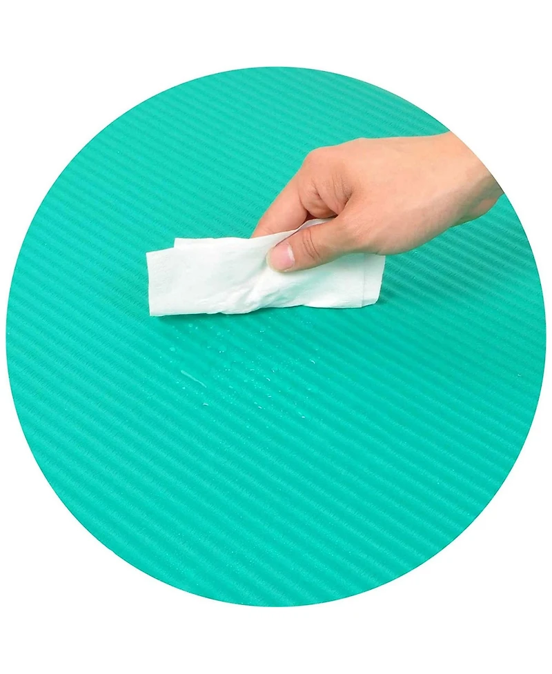 BalanceFrom Fitness GoCloud 1" Extra Thick Exercise Mat w/Carrying Strap