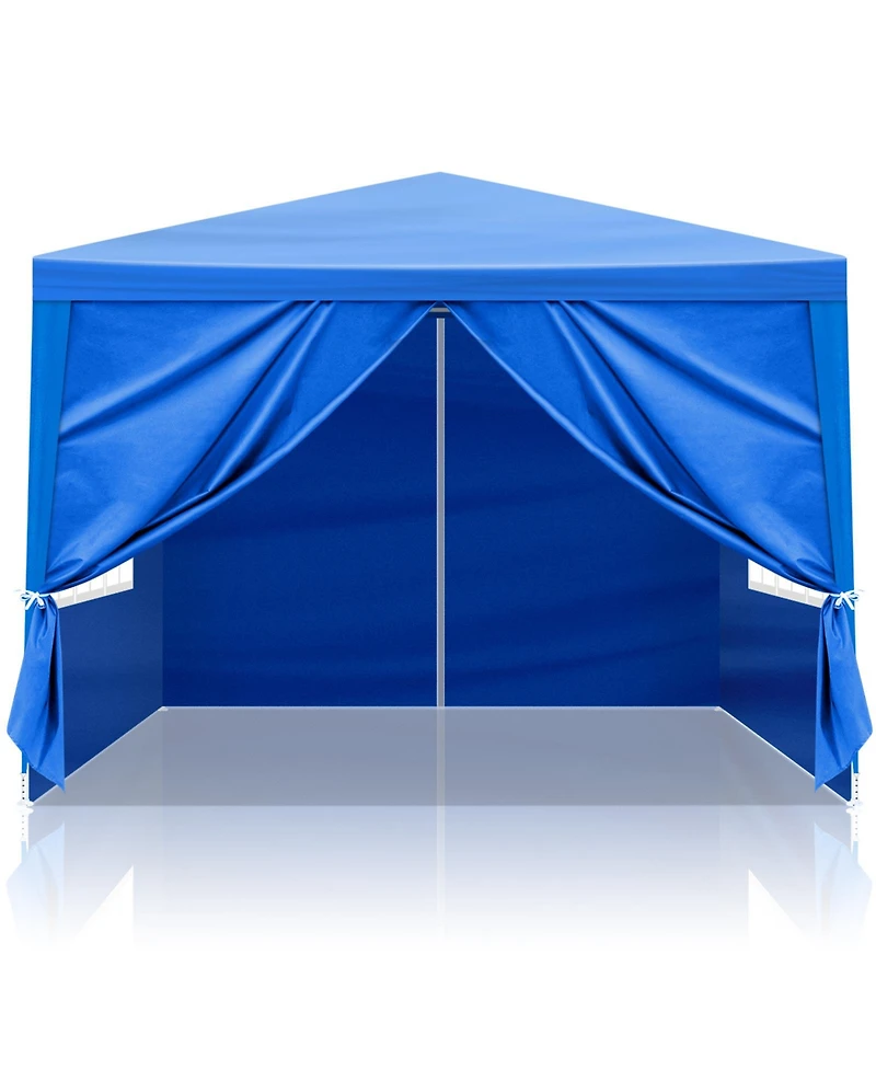 Slickblue Waterproof Gazebo Outdoor Canopy - Patio Tent for Wedding, Bbq, and Party Events