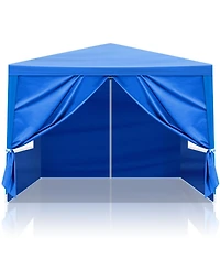Slickblue Waterproof Gazebo Outdoor Canopy - Patio Tent for Wedding, Bbq, and Party Events